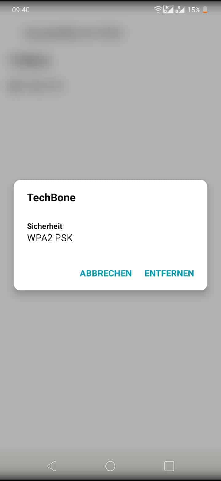 WLAN-Verbindung löschen - LG Handbuch | TechBone