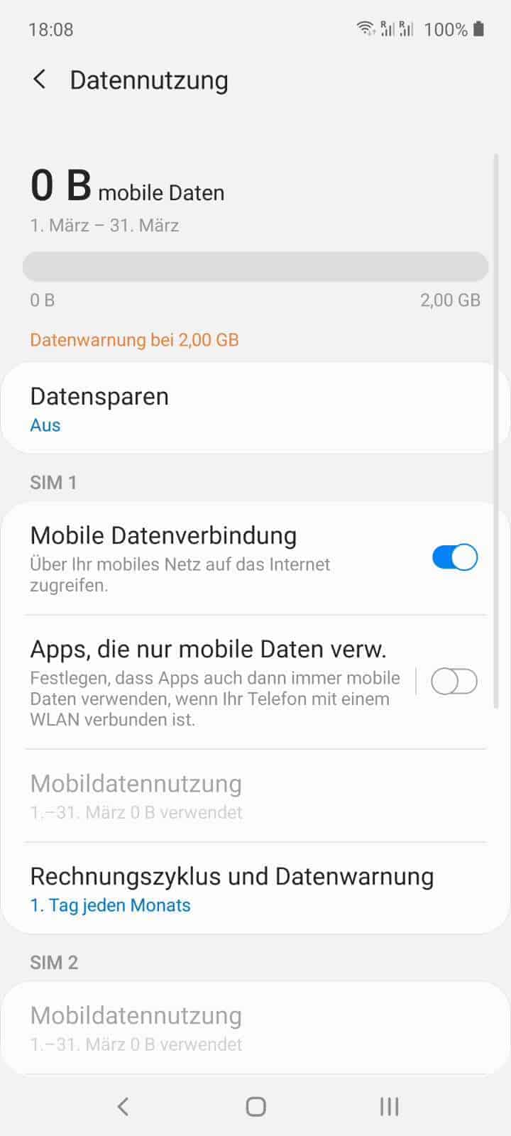 Apps, die nur mobile Daten verwenden - Samsung Handbuch ...