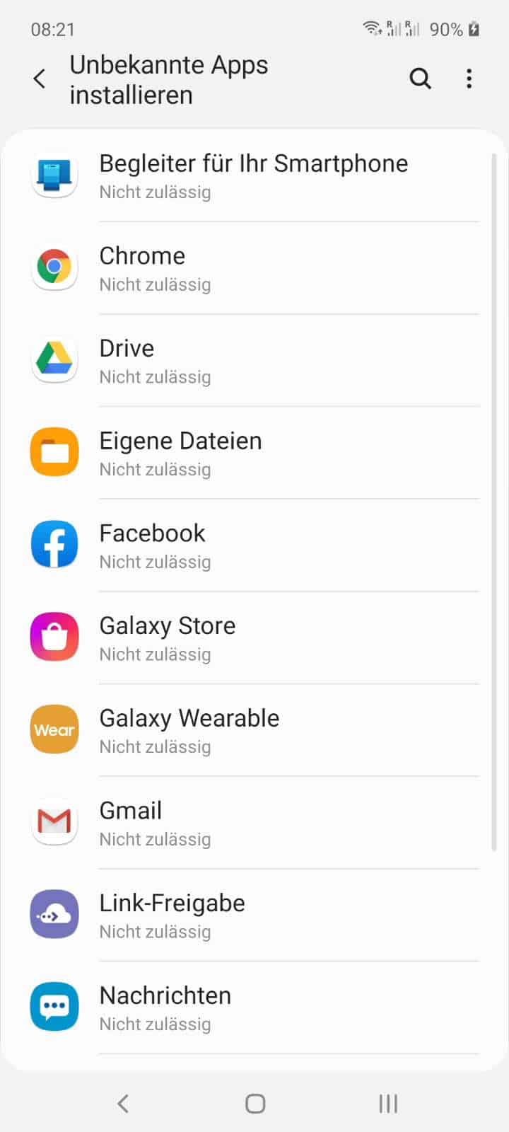 Apps aus unbekannter Quelle zulassen Samsung Handbuch TechBone