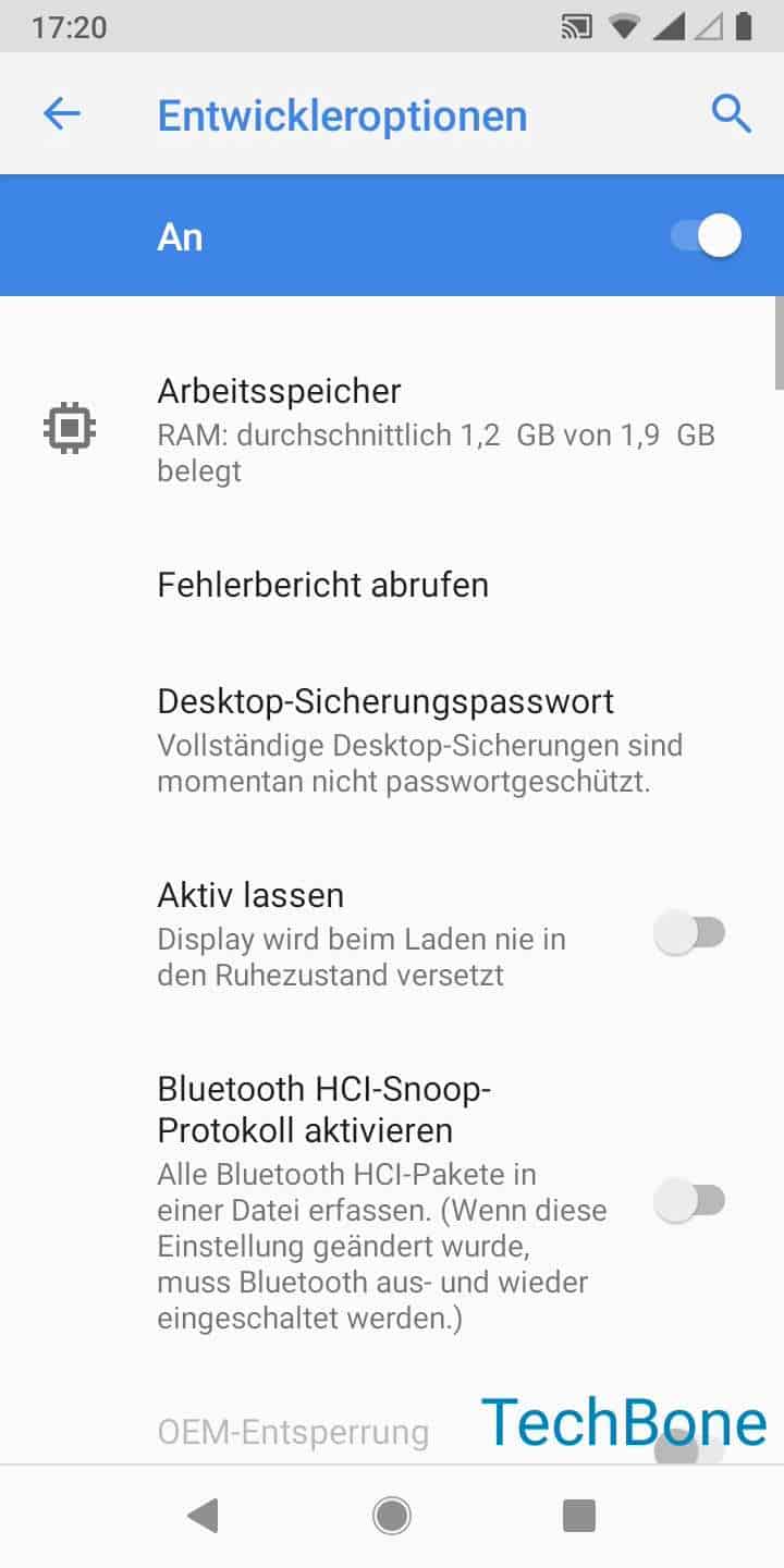 Entwickleroptionen ausschalten - Android Handbuch | TechBone