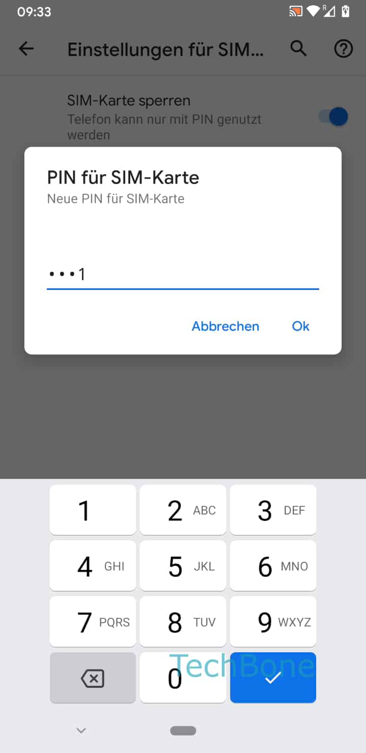 Sim Karte Vor Oder Nach Datenubertragung Wechseln PIN der SIM-Karte ändern - Android Handbuch | TechBone
