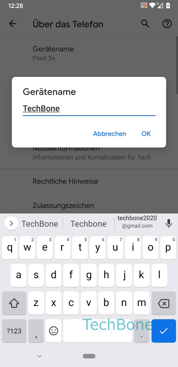 Wie Kann Ich Den Namen Meines Handys ändern Gerätenamen ändern - Android Handbuch | TechBone