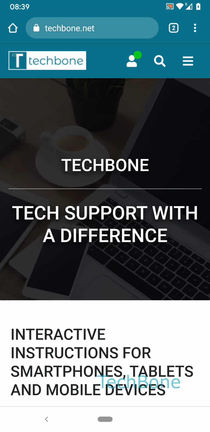 Tab wechseln - Android Handbuch | TechBone
