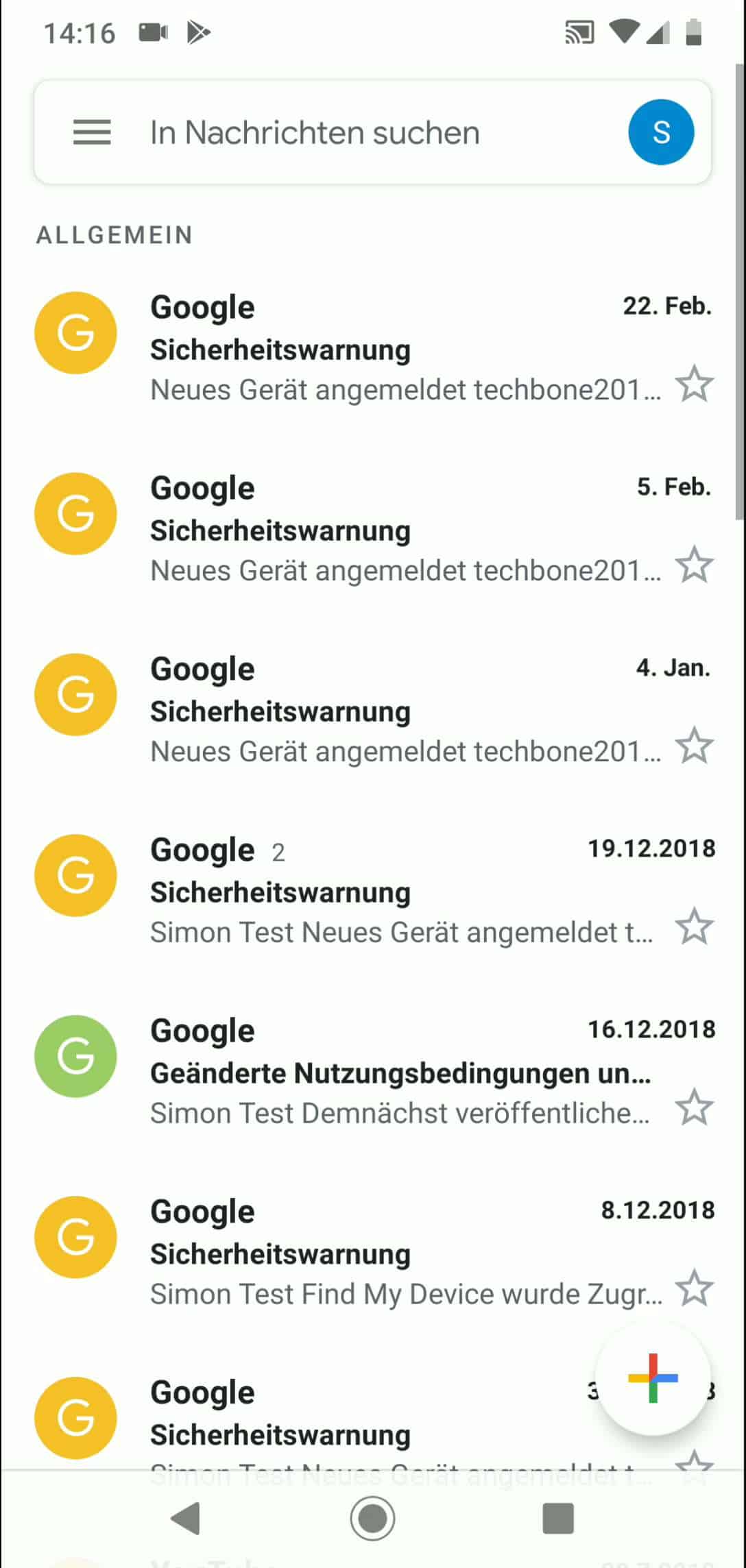 In Posteingang verschieben - Android 9 Handbuch | TechBone