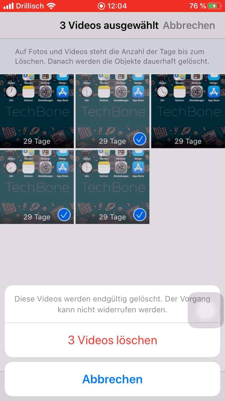 47++ Apple geloeschte bilder wiederherstellen , Fotos Zuletzt gelöscht Apple iPhone Handbuch TechBone