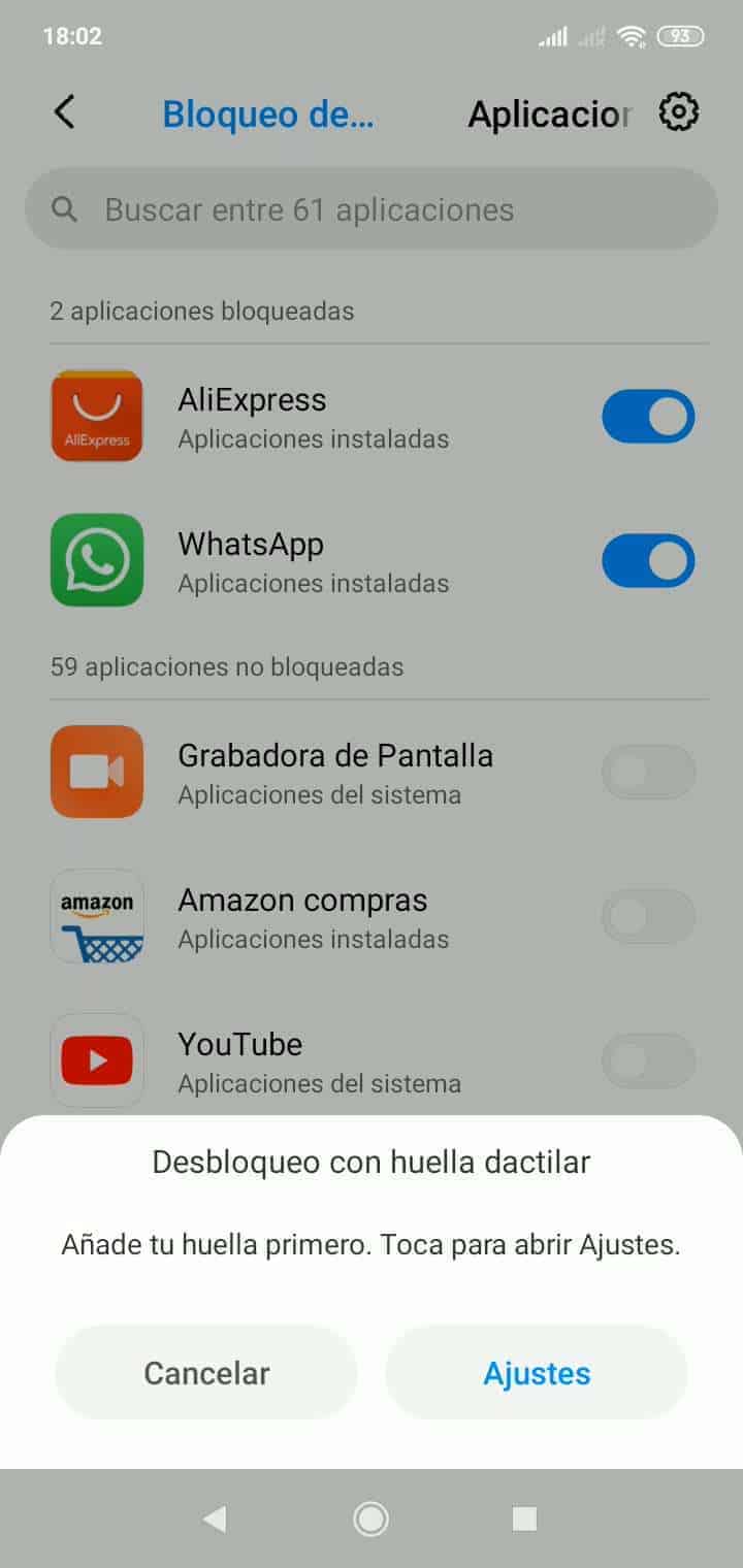 Activar Bloqueo De Aplicaciones Xiaomi Manual Techbone 4350