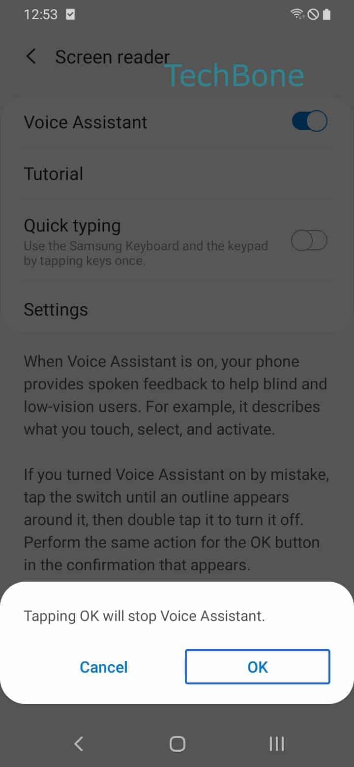 How to remove voice assistant on android