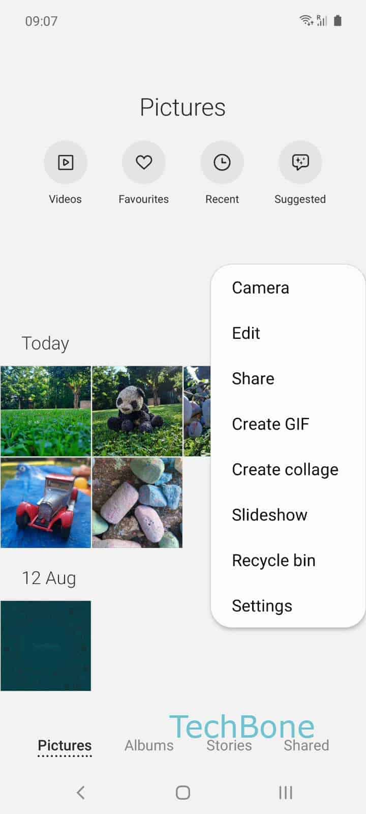 recycle bin in samsung a31