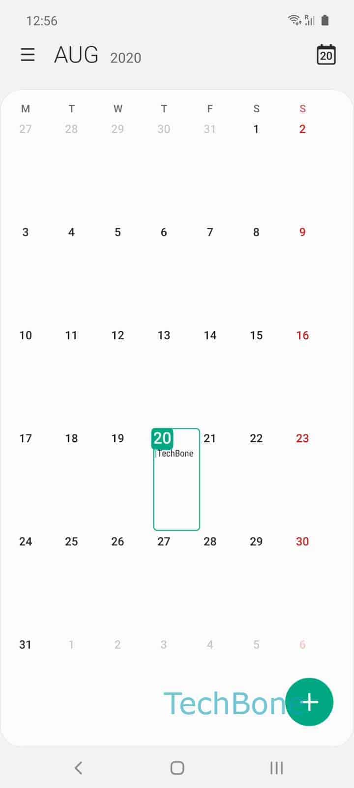 How to Add an Alternate calendar Samsung Manual TechBone