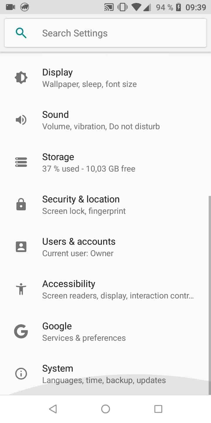 Volume key shortcut - Android 8 Manual | TechBone