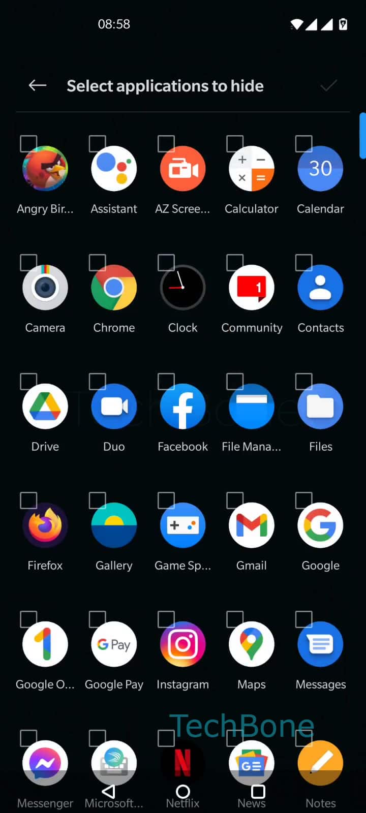 How to hide apps on the home screen and in the app drawer - OnePlus