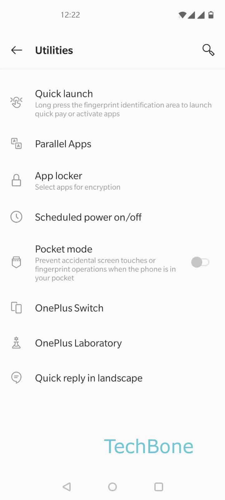 How to enable or disable pocket mode OnePlus Manual TechBone