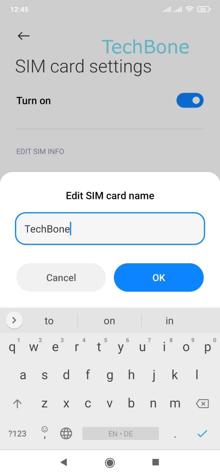 How To Change Name Of Sim Card Xiaomi Manual TechBone