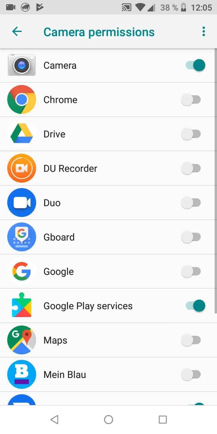 Что такое app permissions в андроиде