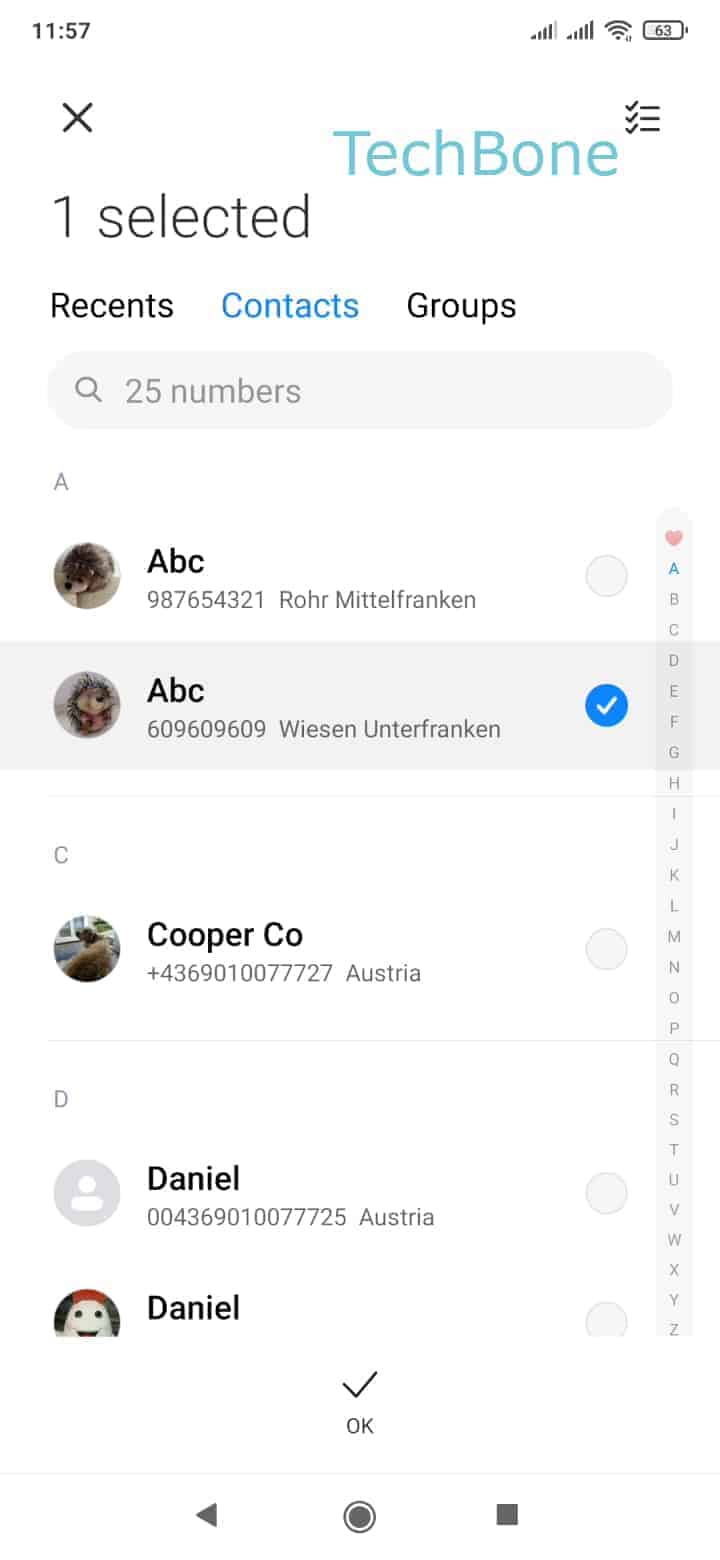 message info sfr mms