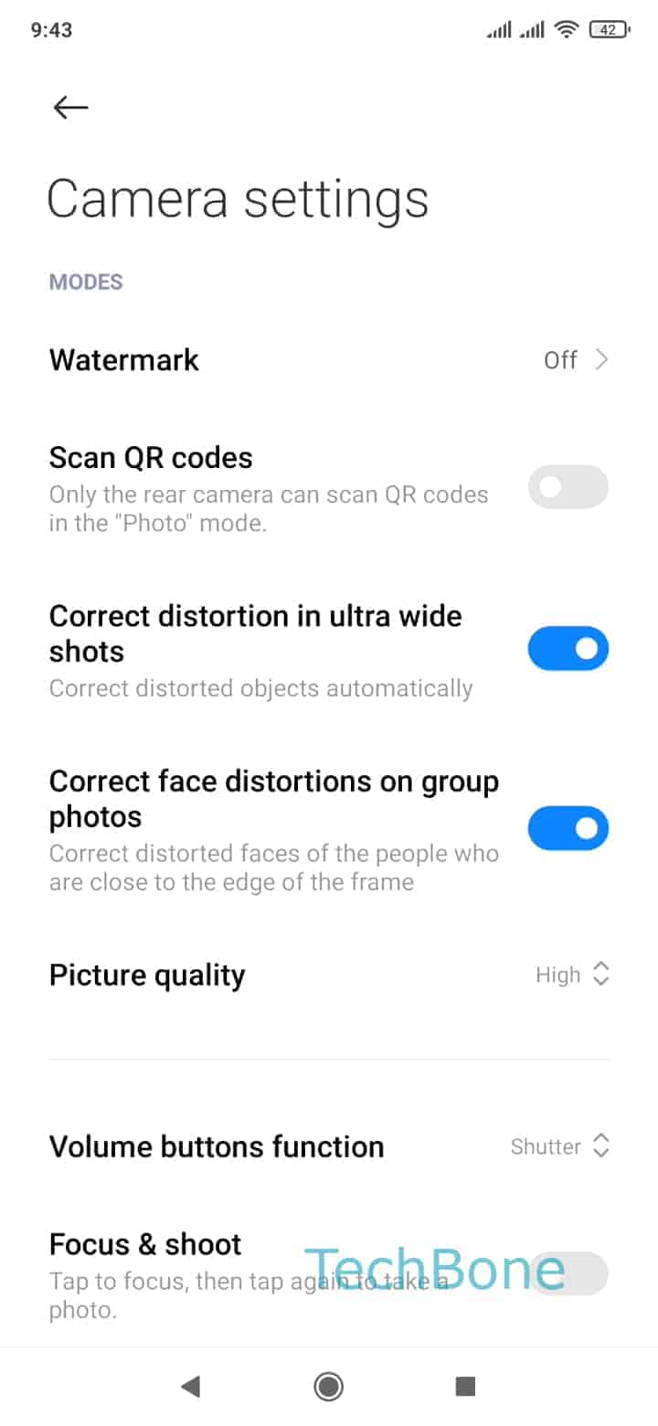 How to change picture quality - Xiaomi Manual | TechBone