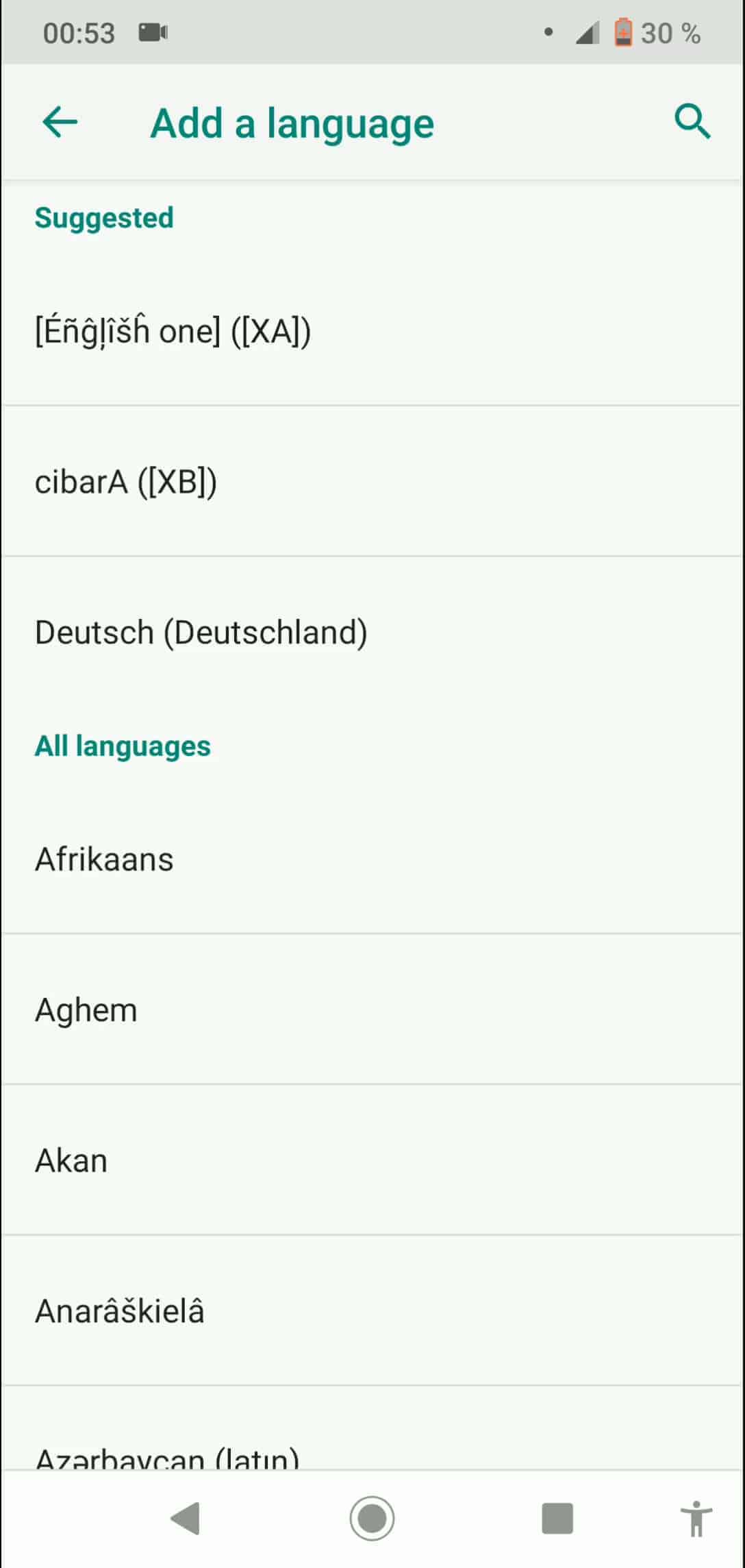 how to add language to android auto