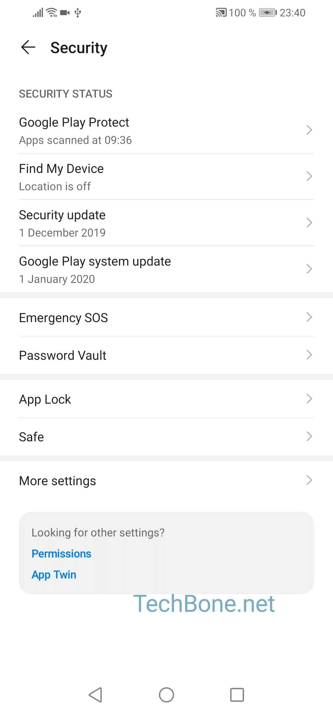 Find My Device Huawei Manual TechBone