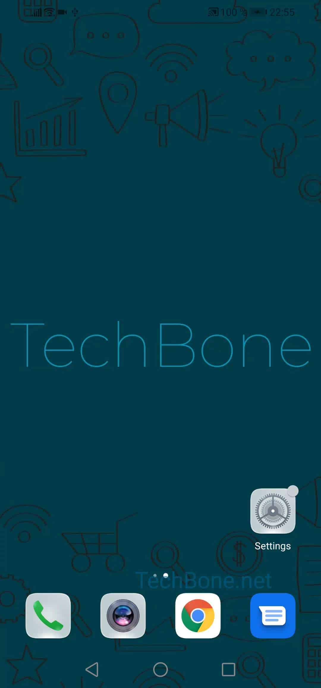 Default keyboard Huawei Manual TechBone