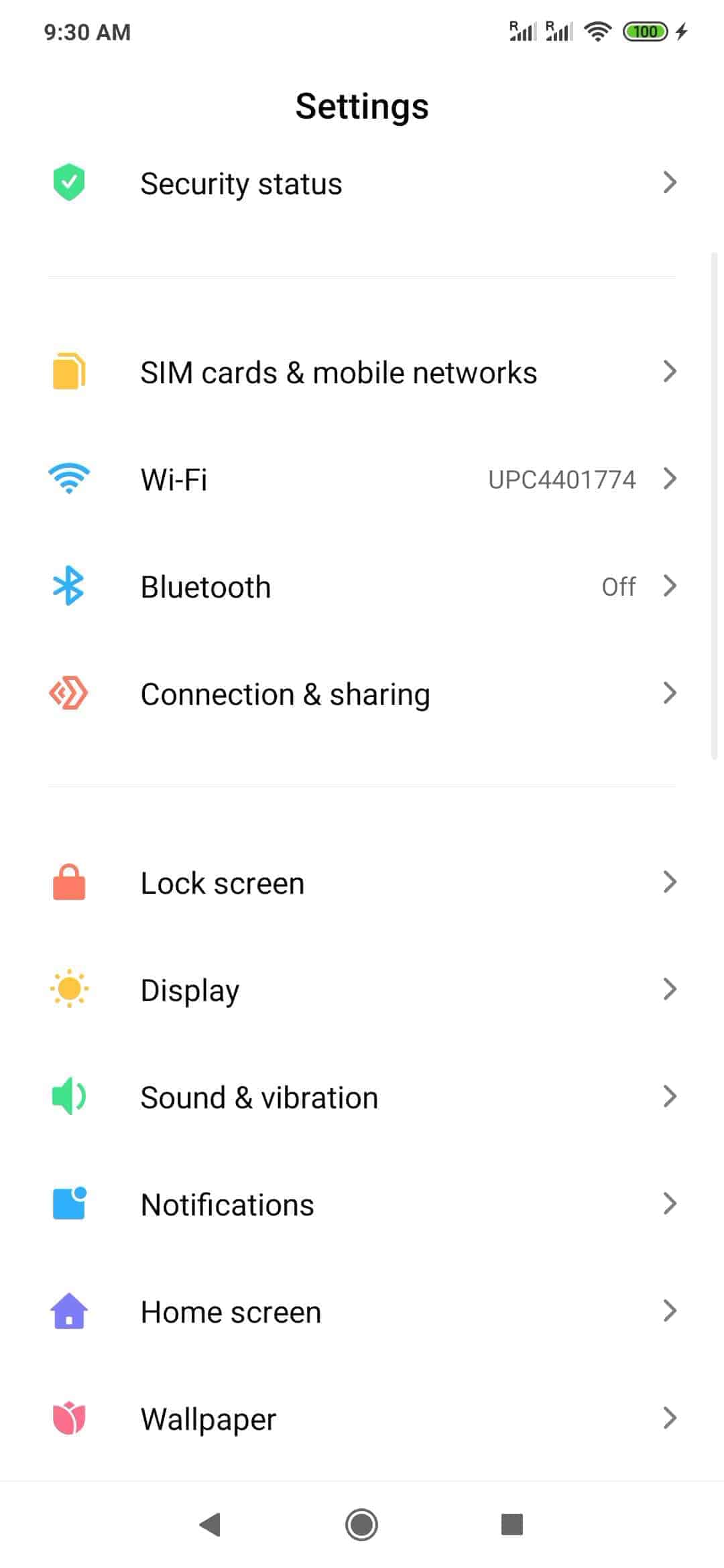 как изменить пароль wi fi xiaomi