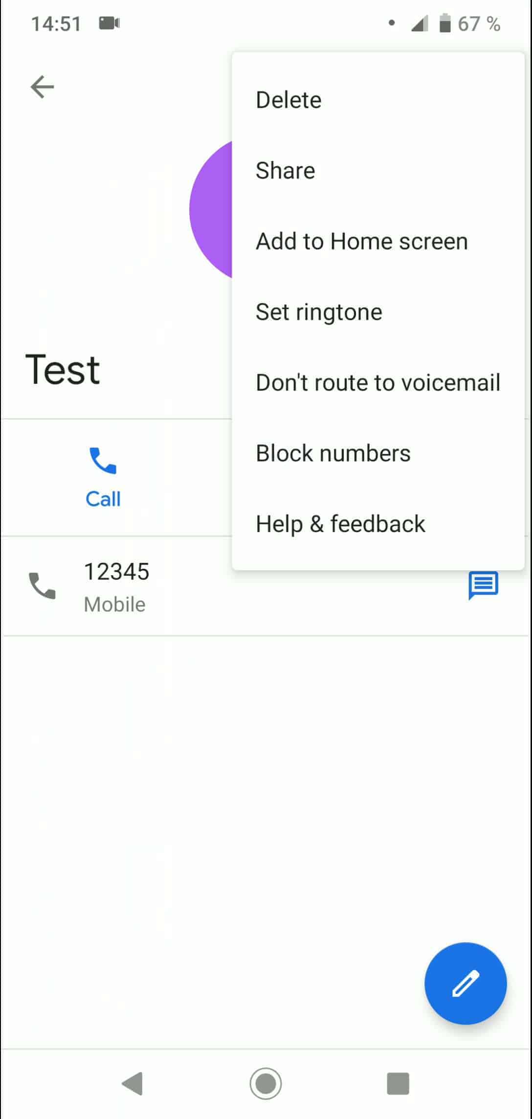 Block number - Android Manual | TechBone