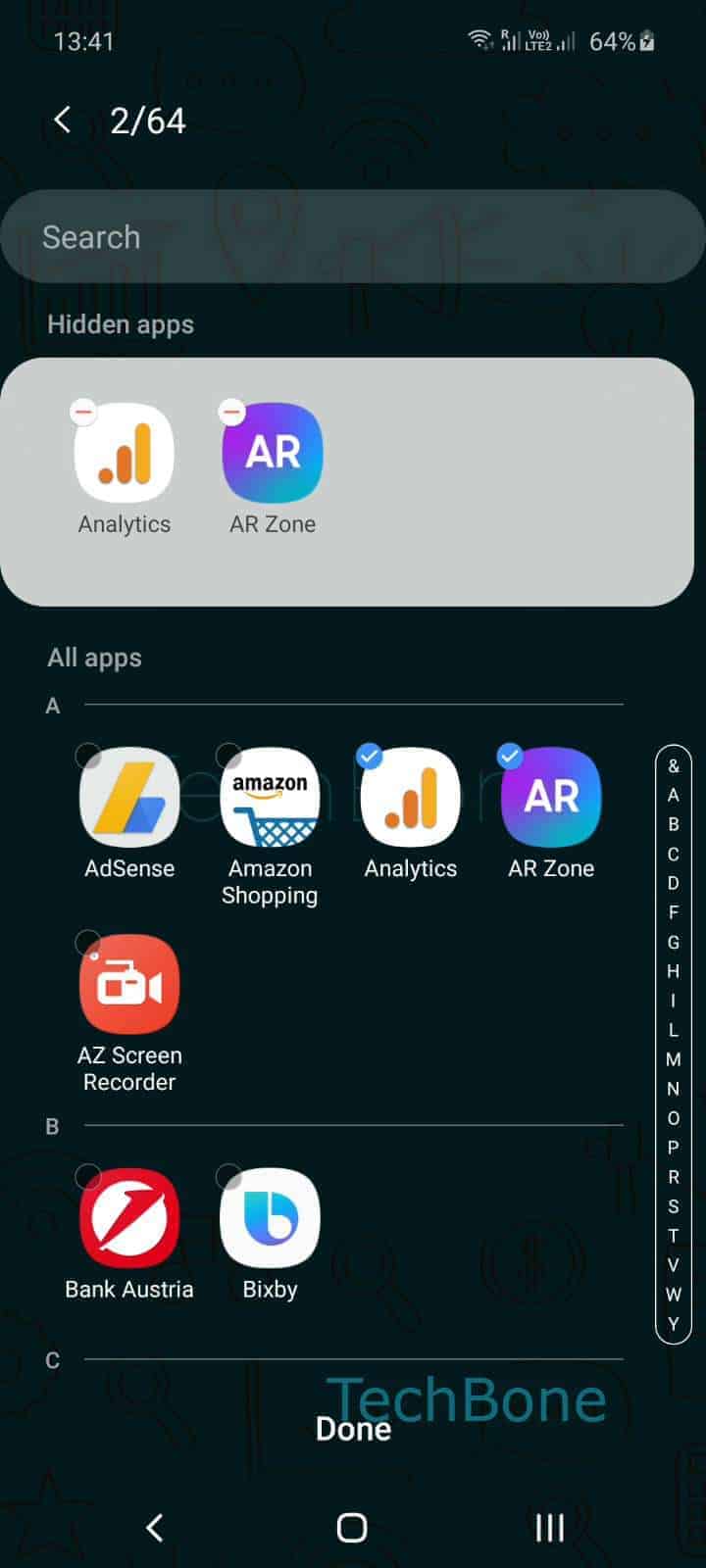 How to Hide Apps from the Home screen - Samsung Manual | TechBone