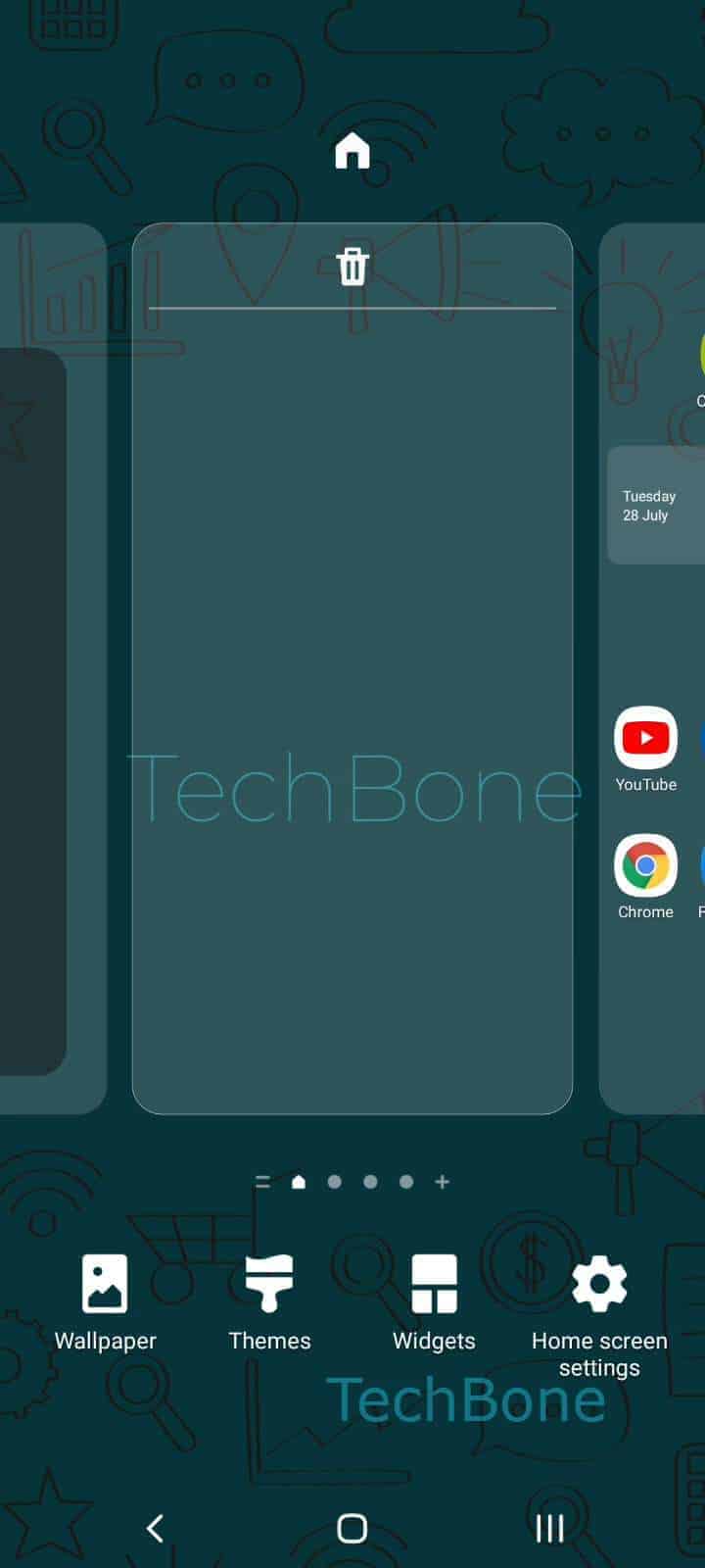 How to Add Widgets to the Home screen Samsung Manual TechBone