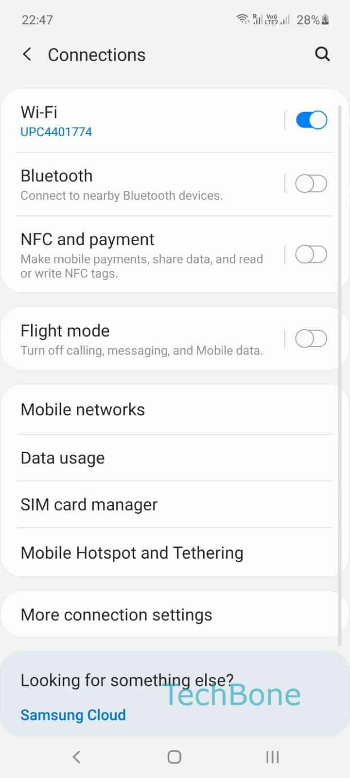 How to Select network automatically Samsung Manual