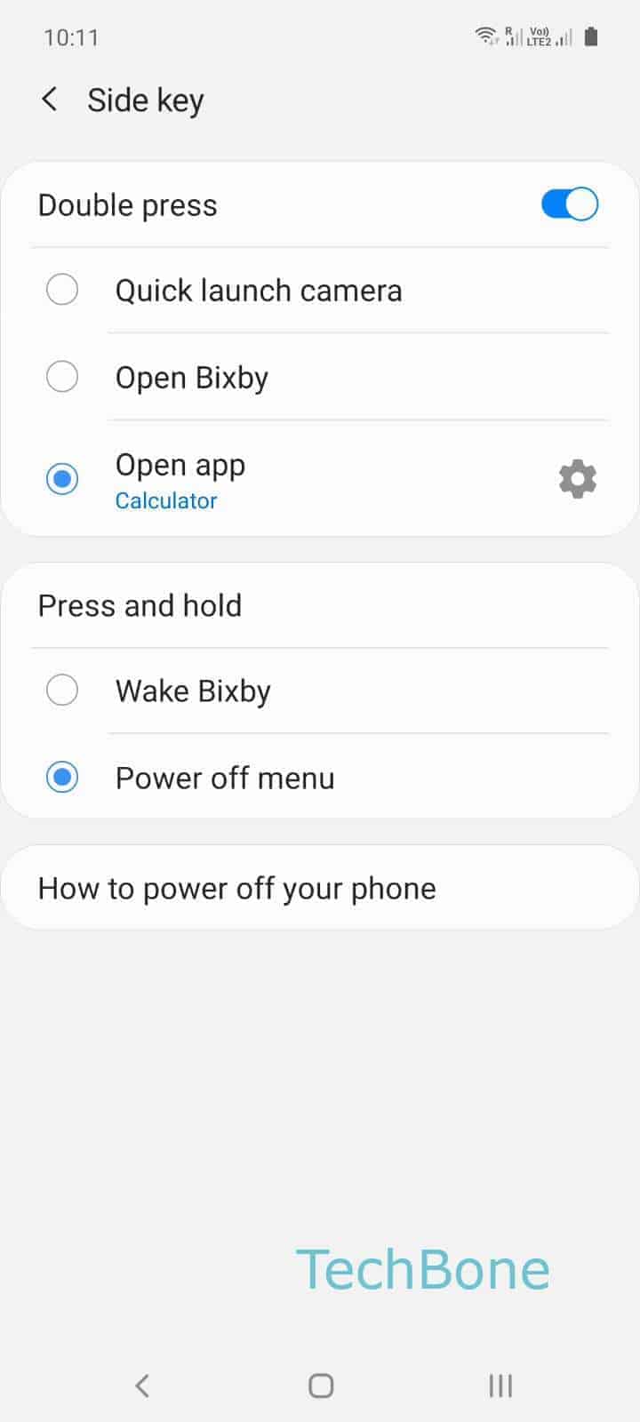 How to Enable or Disable Quick Launch Camera - Samsung Manual | TechBone