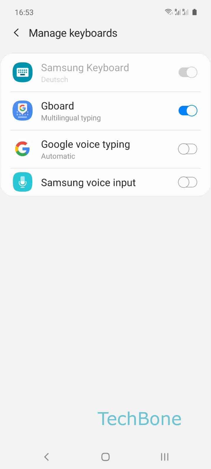 How to Enable or Disable Google voice typing Samsung