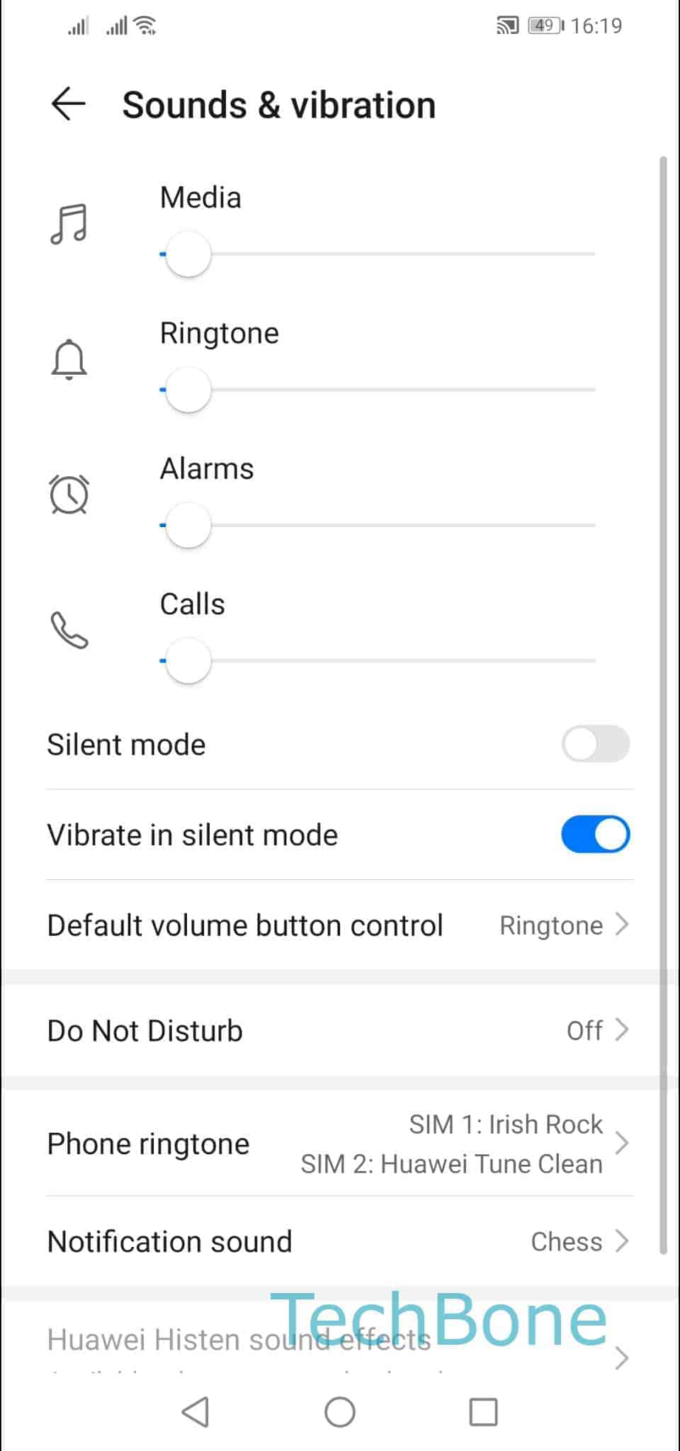 How to set custom notification sound - Huawei Manual | TechBone