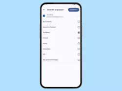 Android: Liste der Kontakte nach Gruppen filtern