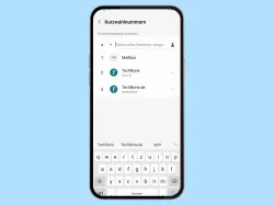 Samsung: Kurzwahl verwenden und einrichten