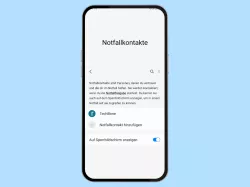 Samsung: Notfallkontakte hinzufügen