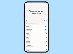 Samsung: Tastatur-Sprache hinzufügen oder entfernen