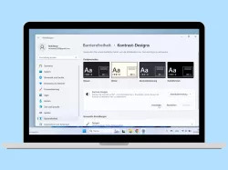 Windows 11: Kontrast-Designs verwenden und einstellen