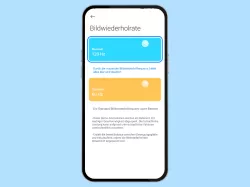 Xiaomi: Aktualisierungsrate vom Bildschirm einstellen