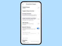 Xiaomi: Bluetooth-Tethering aktivieren oder deaktivieren