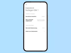 Xiaomi: Datenwarnung und - limit einrichten
