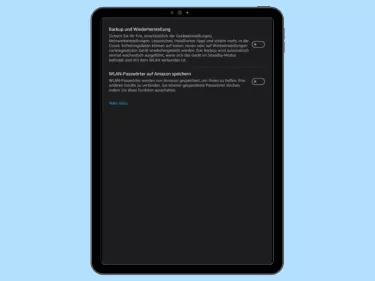 Amazon Fire Tablet: Backup erstellen oder wiederherstellen