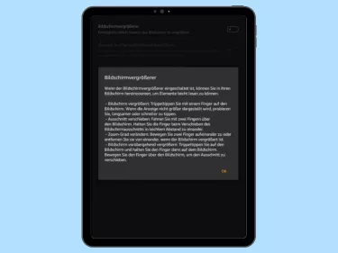 Amazon Fire Tablet: Bildschirmvergrößerung