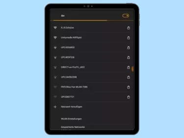 Amazon Fire Tablet: WLAN verwenden und konfigurieren