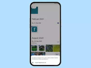 Android: Über die Google Fotos-App Bilder löschen