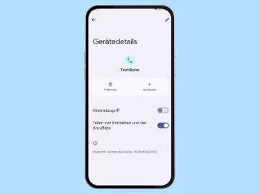 Android: Bluetooth-Kontaktfreigabe einschalten oder ausschalten