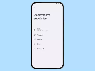 Android: Displaysperre einrichten