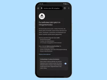 Android: Inkognitomodus im Browser einschalten