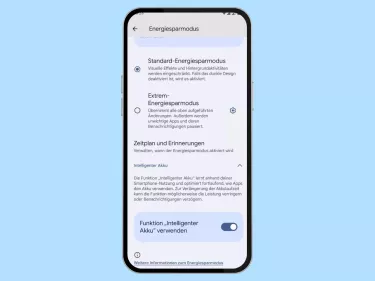 Android: Intelligenter Akku einschalten oder ausschalten