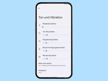 Android: Lautstärke einstellen