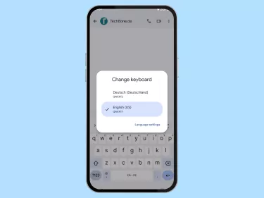 Android: Tastatur-Sprache ändern