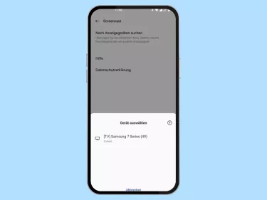 OnePlus: Screencast aktivieren oder deaktivieren - Bildschirminhalt übertragen